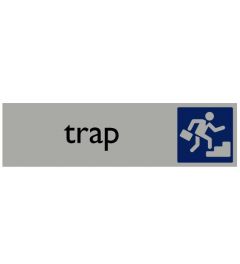 Informatiebord | Trap | 165 x 44 mm