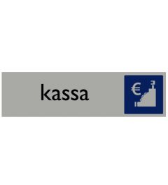 Informatiebord | Kassa | 165 x 44 mm