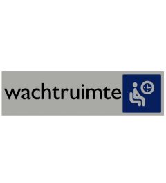 Informatiebord | Wachtruimte | 165 x 44 mm