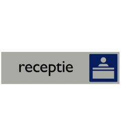 Informatiebord | Receptie | 165 x 44 mm