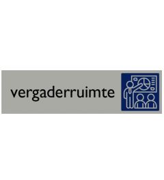 Informatiebord | Vergaderruimte | 165 x 44 mm