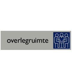 Informatiebord | Overlegruimte | 165 x 44 mm