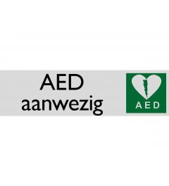 Pictogrambord AED 165 x 44 mm