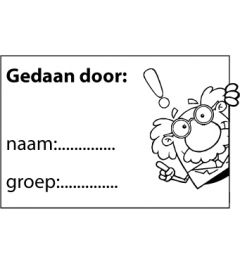 Gedaan door